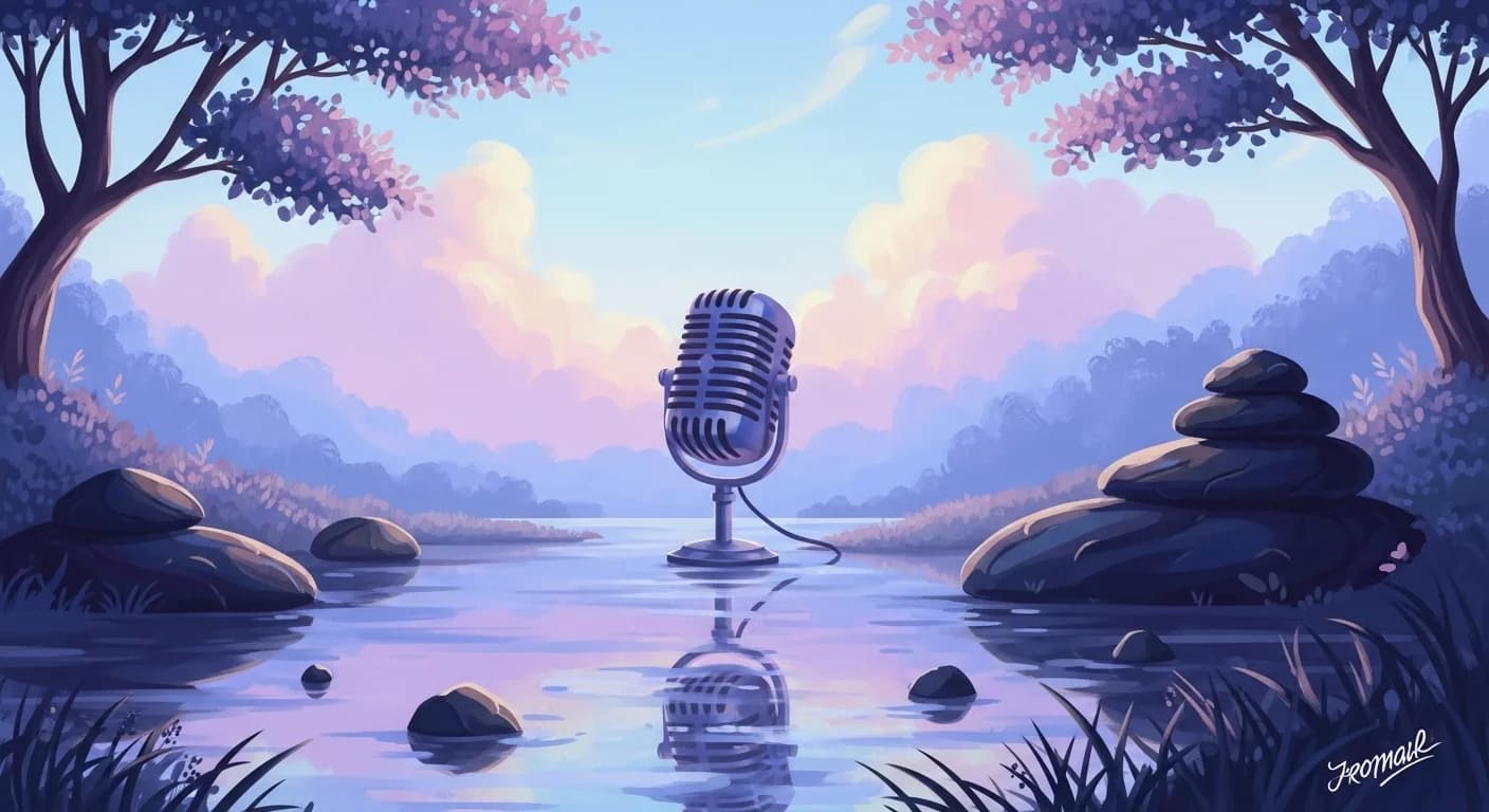 Meditation & Sleep YouTube channel AI voiceover